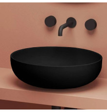 Раковина накладная Artceram Jolie 50 см черный матовый JOL001 17 00