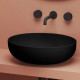 Раковина накладная Artceram Jolie 50 см черный матовый JOL001 17 00
