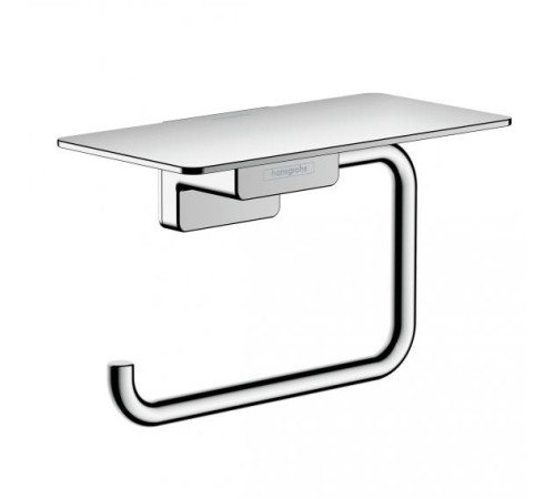 Держатель для туалетной бумаги с полкой HANSGROHE AddStoris Хром 41772000