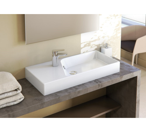 Раковина-столешница Jacob Delafon Rythmik 80х37 см EXP112-00