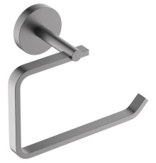 Бумагодержатель Aquatek БЕТТА квадратный оружейная сталь AQ4608BGM