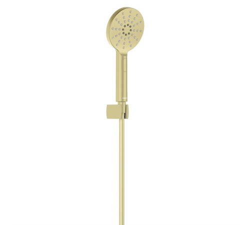 Душевой набор Aquanet Оберон Select 120 3jet шлифованное золото AQ2033BG