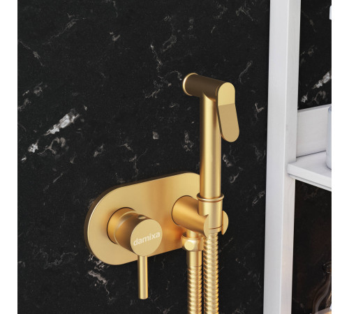 Смеситель для гигиенического душа встраиваемый Damixa бронза 214000000