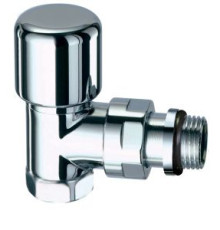 Вентиль термостатический угловой FAR TopFAR 1/2 ВР EPDM серебро FL 0148 12P