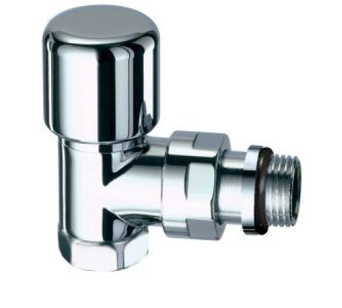 Вентиль термостатический угловой FAR TopFAR 1/2 ВР EPDM серебро FL 0148 12P