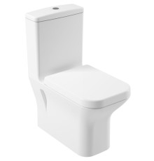 Унитаз напольный Serel Nita с тонким сиденьем микролифт NT12SL