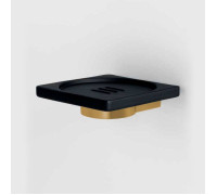 Мыльница подвесная Colombo Design MiniQ золото матовое B5001.OM-RNE