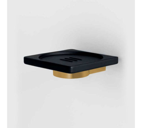 Мыльница подвесная Colombo Design MiniQ золото матовое B5001.OM-RNE