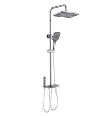 Душевая система со смесителем для ванны Aquatek Поларис 295х195 мм хром AQ3040CR