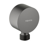 Шланговое подсоединение Aquatek оружейная сталь AQ2457BGM