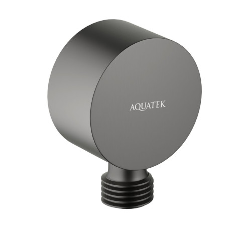 Шланговое подсоединение Aquatek оружейная сталь AQ2457BGM