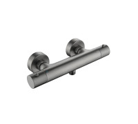 Смеситель для душа термостатический Aquanet Европа оружейная сталь AQ1363BGM