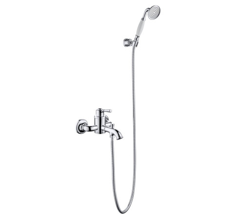 Смеситель для ванны Aquanet Классик с душевым набором AQ1549CR