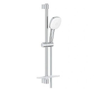 Душевой гарнитур GROHE Tempesta Cube 110 2 режима штанга 600 мм шланг 1750 мм полочка хром 27928003