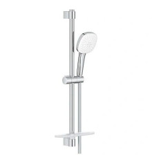 Душевой гарнитур GROHE Tempesta Cube 110 2 режима штанга 600 мм шланг 1750 мм полочка хром 27928003