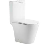 Унитаз-компакт напольный Aquatek Либерти Tornado сиденье дюропласт микролифт AQ2999T-00