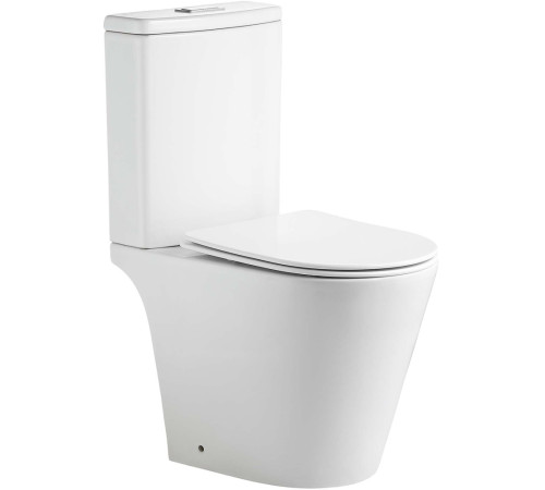 Унитаз-компакт напольный Aquatek Либерти Tornado сиденье дюропласт микролифт AQ2999T-00