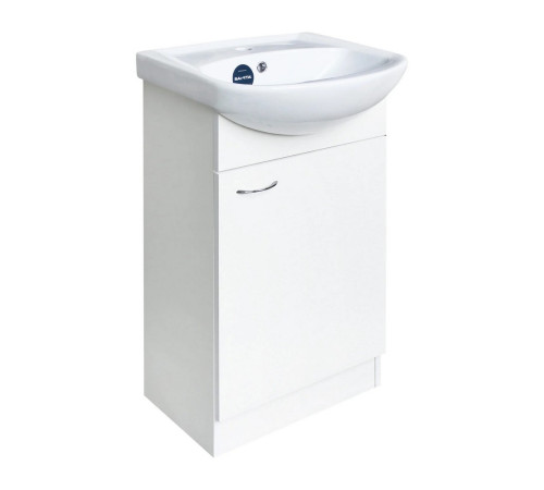 Комплект Тумба напольная Dreja Аттика-50 с умывальником Аттика 50 SET_Аттика-50/Аттика-50