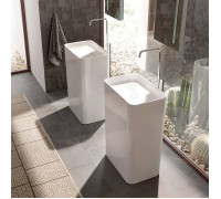 Раковина напольная Bette Art Monolith 60х40х90 см без отверстия белая A183-000