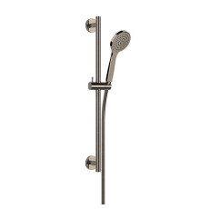 Душевой гарнитур Gessi Emporio со штангой и ручным душем Finox Brushed Nickel 47304#149