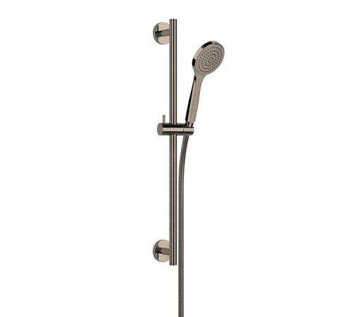 Душевой гарнитур Gessi Emporio со штангой и ручным душем Finox Brushed Nickel 47304#149