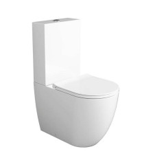 Унитаз-моноблок Simas Vignoni 37х62 см универсальный выпуск белый F88/D20/VI07bi/VI09bi