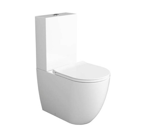 Унитаз-моноблок Simas Vignoni 37х62 см универсальный выпуск белый F88/D20/VI07bi/VI09bi