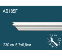 Карниз потолочный Perfect AB185F полиуретановый гибкий AB185F