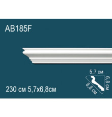 Карниз потолочный Perfect AB185F полиуретановый гибкий AB185F