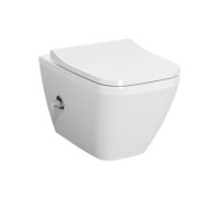 Унитаз подвесной VitrA Integra Square 54 см безободковый с функцией биде 7082B003-7209