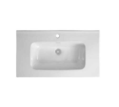 Комплект мебели для ванной AQUATON ВЕГА 80 с раковиной AQ0480-00 белый матовый AQ77080-MW