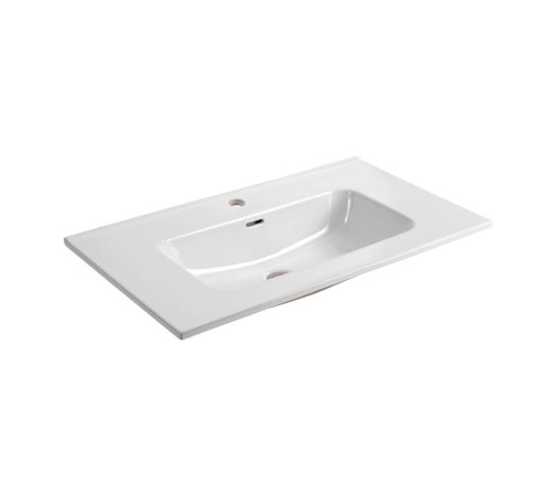 Комплект мебели для ванной AQUATON ВЕГА 80 с раковиной AQ0480-00 белый матовый AQ77080-MW