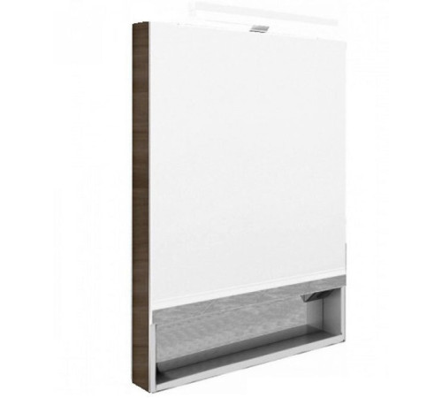 Зеркальный шкаф Roca The Gap 60 см тиковое дерево ZRU9302844