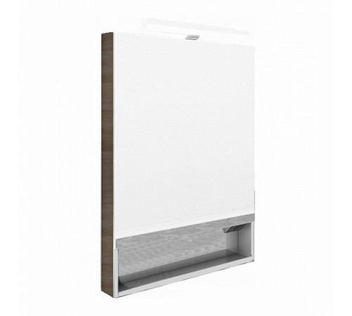 Зеркальный шкаф Roca The Gap 60 см тиковое дерево ZRU9302844