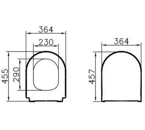 Сиденье для унитаза AM.PM микролифт дюропласт 110-003-019