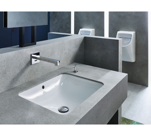 Раковина под столешницу Geberit VariForm прямоугольная 45х35 см с переливом 500.760.01.2