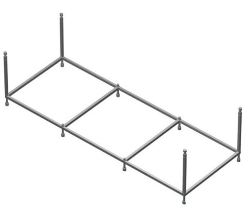 Монтажный комплект для ванны Roca BeCool 180х80 см ZRU9302786