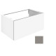 Тумба под умывальник KEUCO PLAN 800x490x400 мм инокс матовый 32961290000