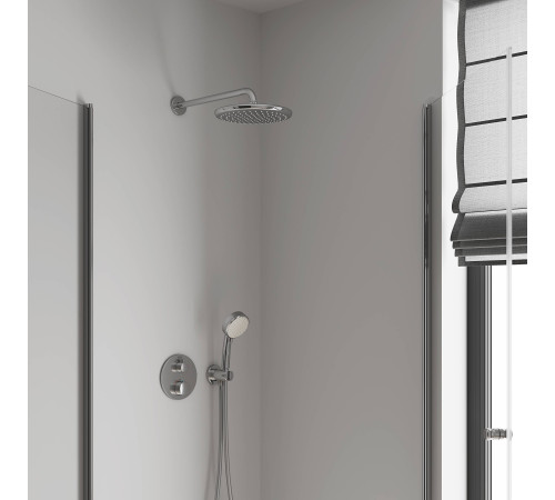 Верхний душ GROHE Tempesta 250 круглый хром/белый 26666000
