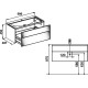 Тумба под умывальник Keuco Royal Reflex 996х487х450 мм трюфель 34070140000