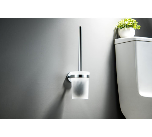 Ершик для унитаза Aquanet Европа хром AQ4110CR