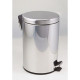 Ведро мусорное напольное Keuco Plan 5 л хром 04988010000