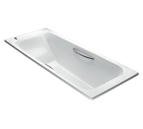 Ванна чугунная Jacob Delafon Parallel 150х70 см с отверстиями для ручек E2949-00
