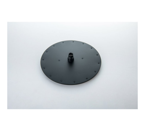 Верхний душ Aquanet AQ2079MB круглый 300 мм матовый черный AQ2079MB