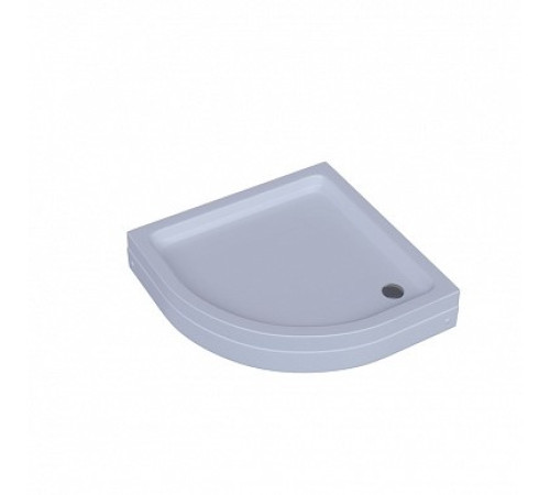 Поддон душевой D-Pol акриловый 1/4 круга 100x100x15 см с ножками и панелью DPA-0000002