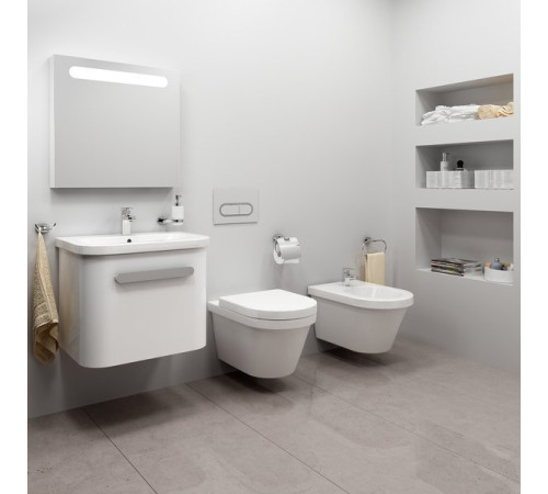 Смеситель для биде RAVAK Chrome CR 055.00 с донным клапаном X070055