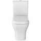 Унитаз напольный безободковый VitrA Polar с сиденьем микролифт 9843B003-7201