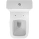 Унитаз напольный безободковый VitrA Polar с сиденьем микролифт 9843B003-7201