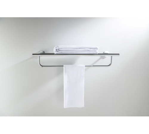 Полка для полотенец Aquatek Оберон хром AQ4215CR