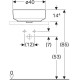 Раковина накладная Geberit VariForm круглая D 40 см без перелива 500.768.01.2